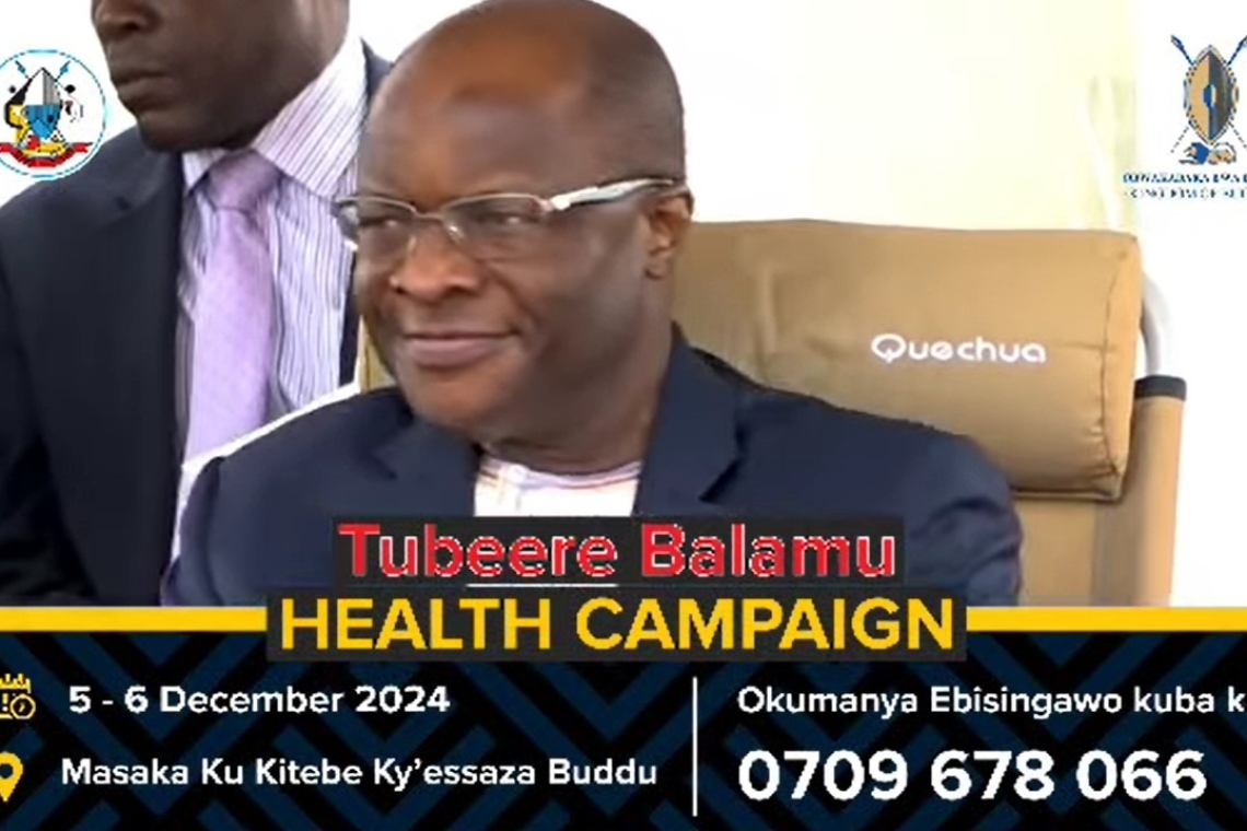 His Majesty the Kabaka expands healthcare services to his People